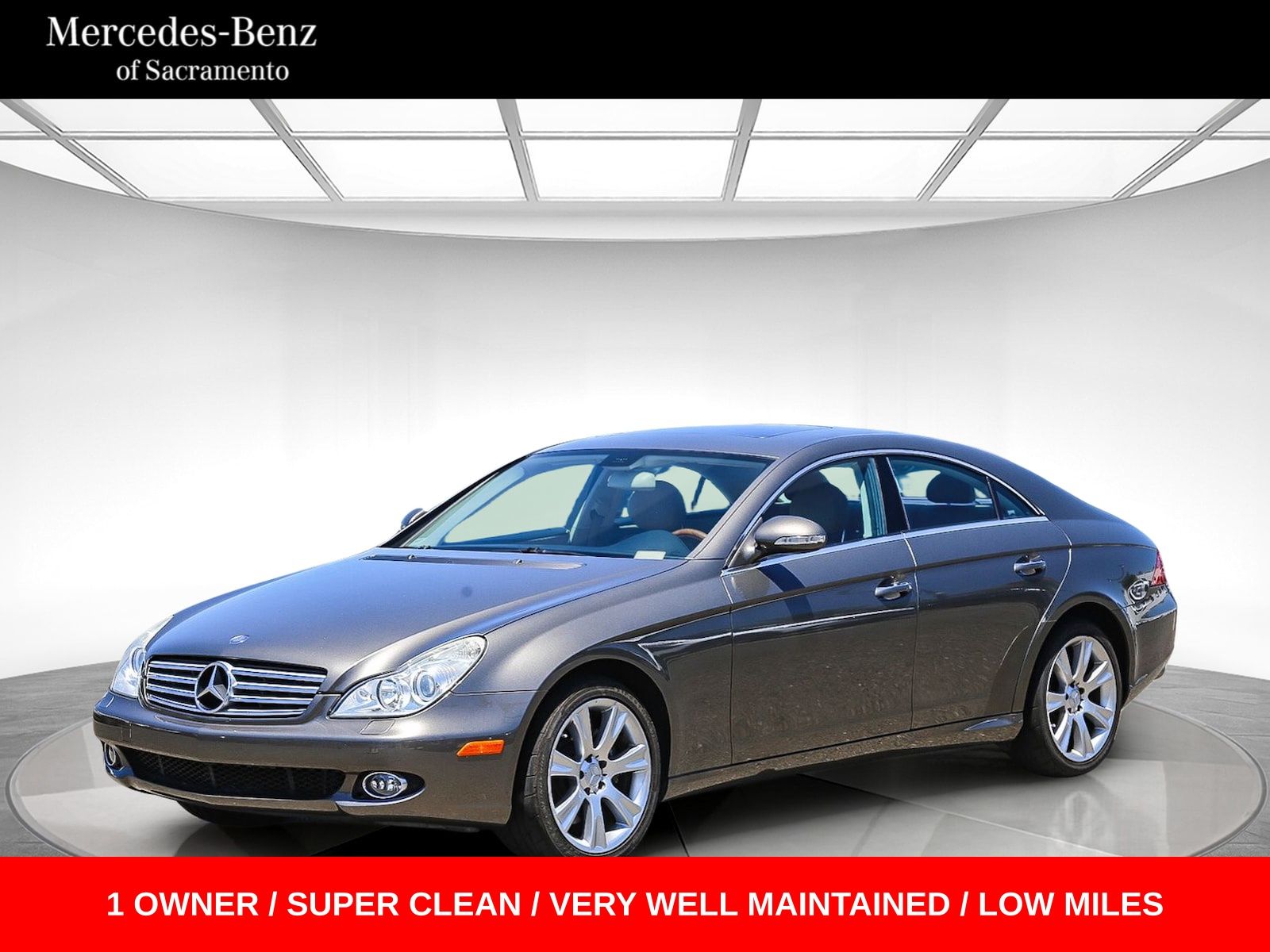 Pewter Metallic 2006 Mercedes-Benz CLS Sedan Rear-Wheel Drive 7-Speed Automatic