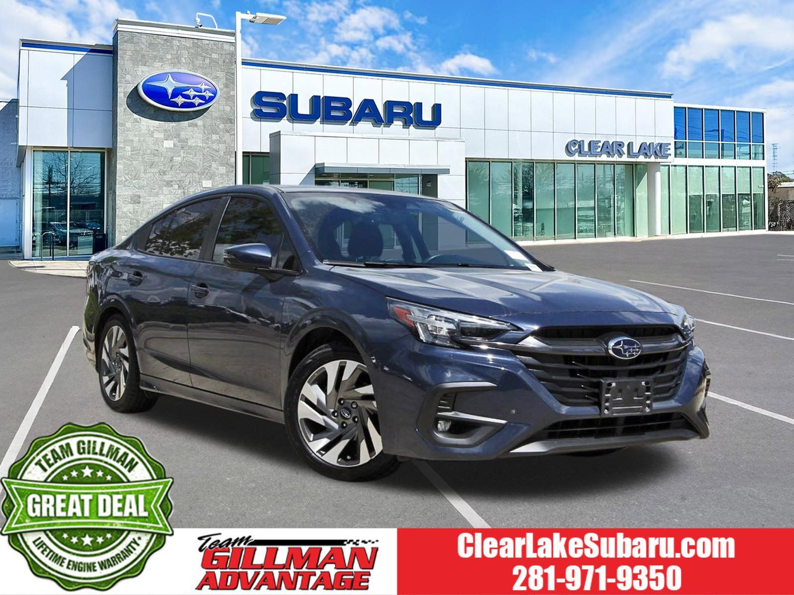 Cosmic Blue Pearl 2024 Subaru Legacy Limited AWD Sedan All-Wheel Drive Continuously Variable Transmission