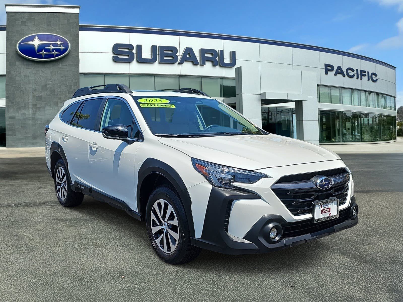 Crystal White Pearl 2025 Subaru Outback SUV / Crossover All-Wheel Drive Continuously Variable Transmission
