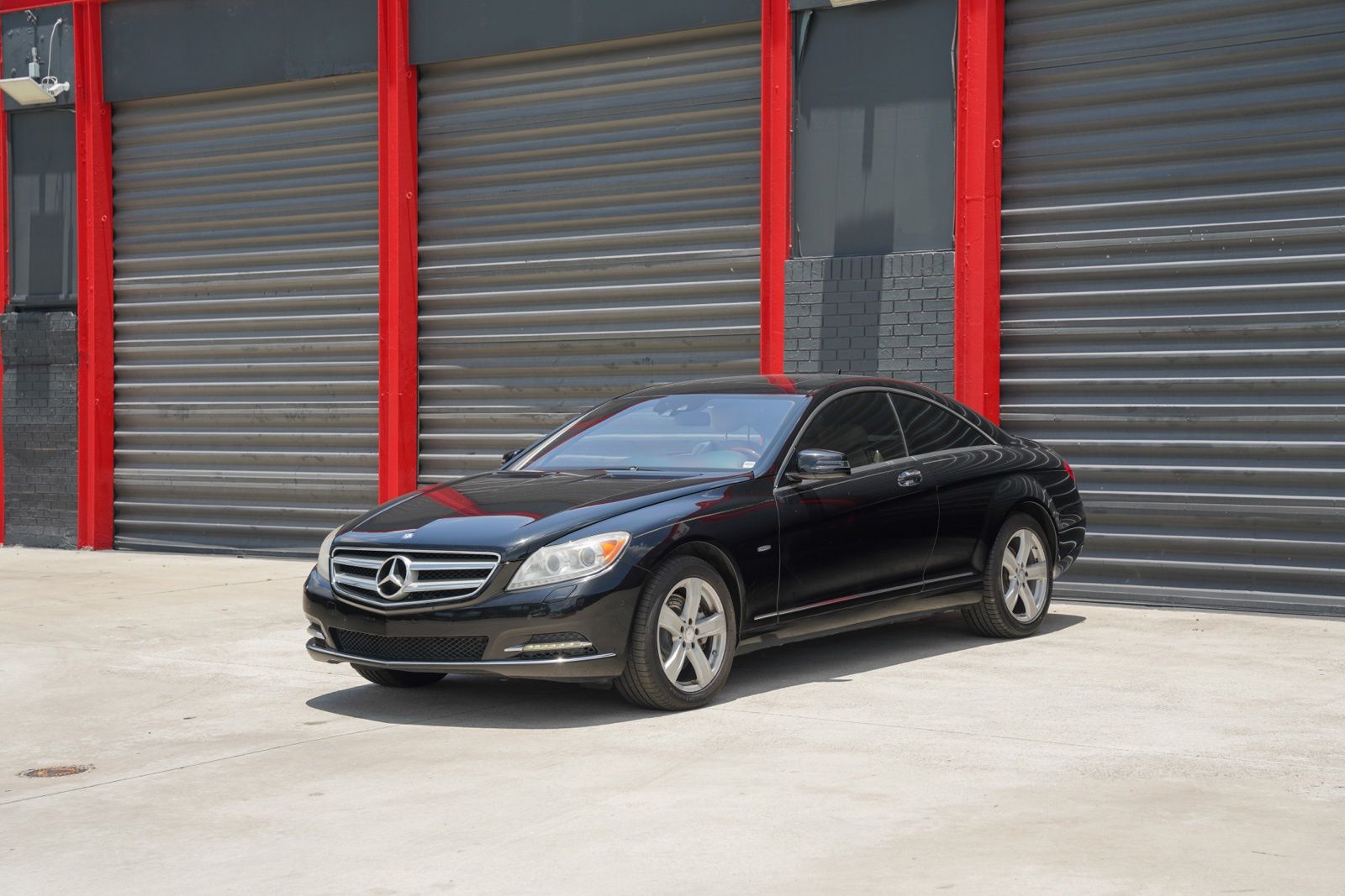 Black 2012 Mercedes-Benz CL-Class Coupe All-Wheel Drive 7-Speed Automatic