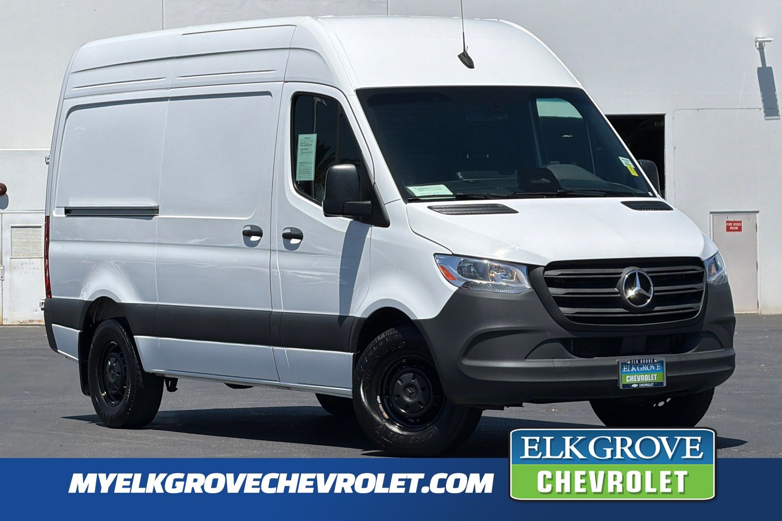 White 2025 Mercedes-Benz Sprinter Cargo Van Rear-Wheel Drive 9-Speed Automatic