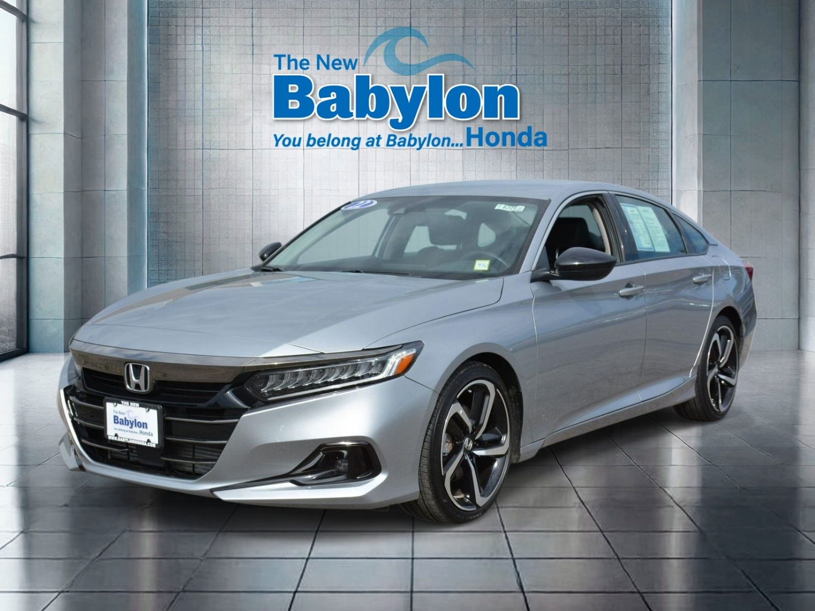Gray (Modern Steel Metallic) 2022 Honda Accord Sedan Front-Wheel Drive Continuously Variable Transmission