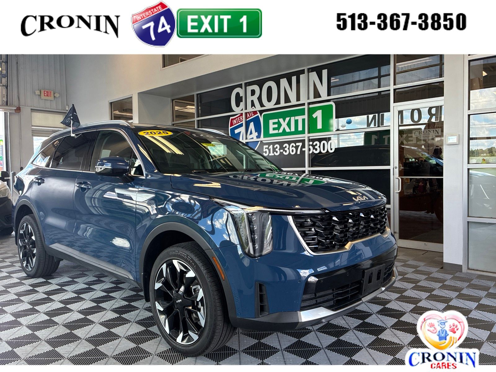 Midnight Lake Blue 2025 Kia Sorento SUV / Crossover All-Wheel Drive 8-Speed Dual Clutch