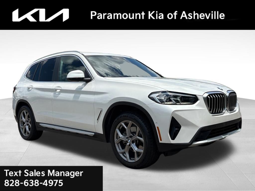 White Metallic 2023 BMW X3 SUV / Crossover All-Wheel Drive 8-Speed Automatic