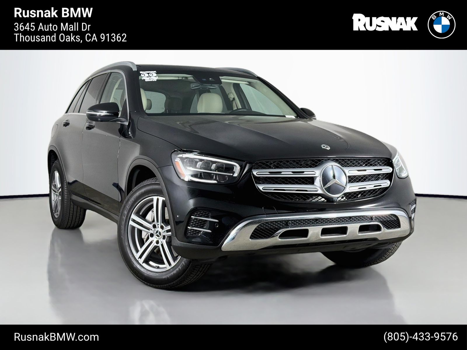 Black 2022 Mercedes-Benz GLC SUV / Crossover Rear-Wheel Drive 9-Speed Automatic