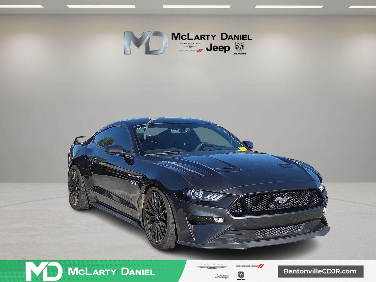 Gray (Magnetic Metallic) 2020 Ford Mustang GT Coupe RWD Coupe Rear-Wheel Drive 6-Speed Manual