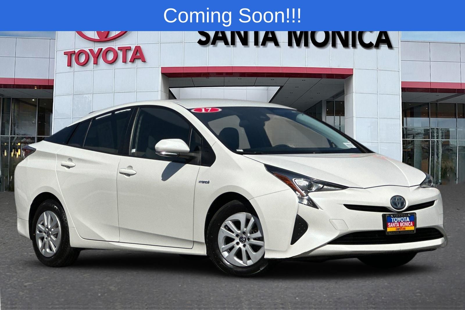 White (Blizzard Pearl) 2017 Toyota Prius Two FWD Hatchback Front-Wheel Drive Continuously Variable Transmission