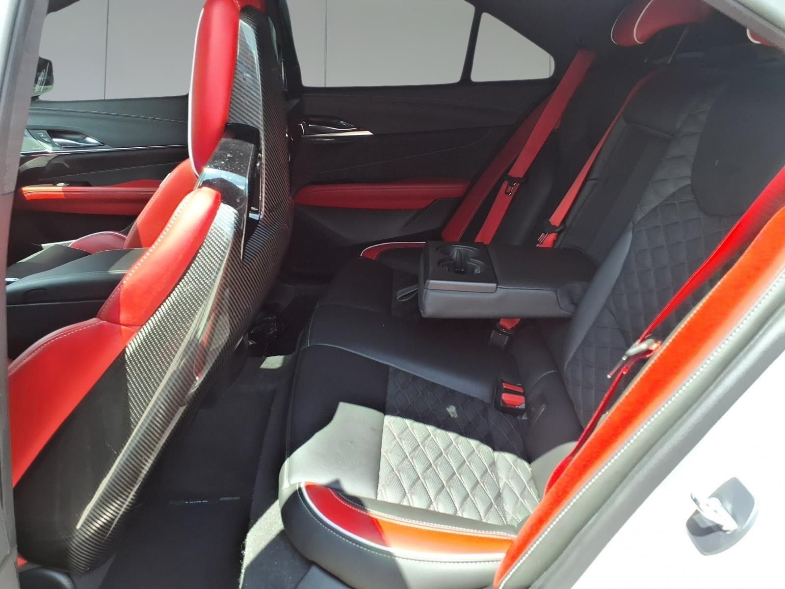 2023 Cadillac CT4 V-Series White at DeMontrond Automotive Group