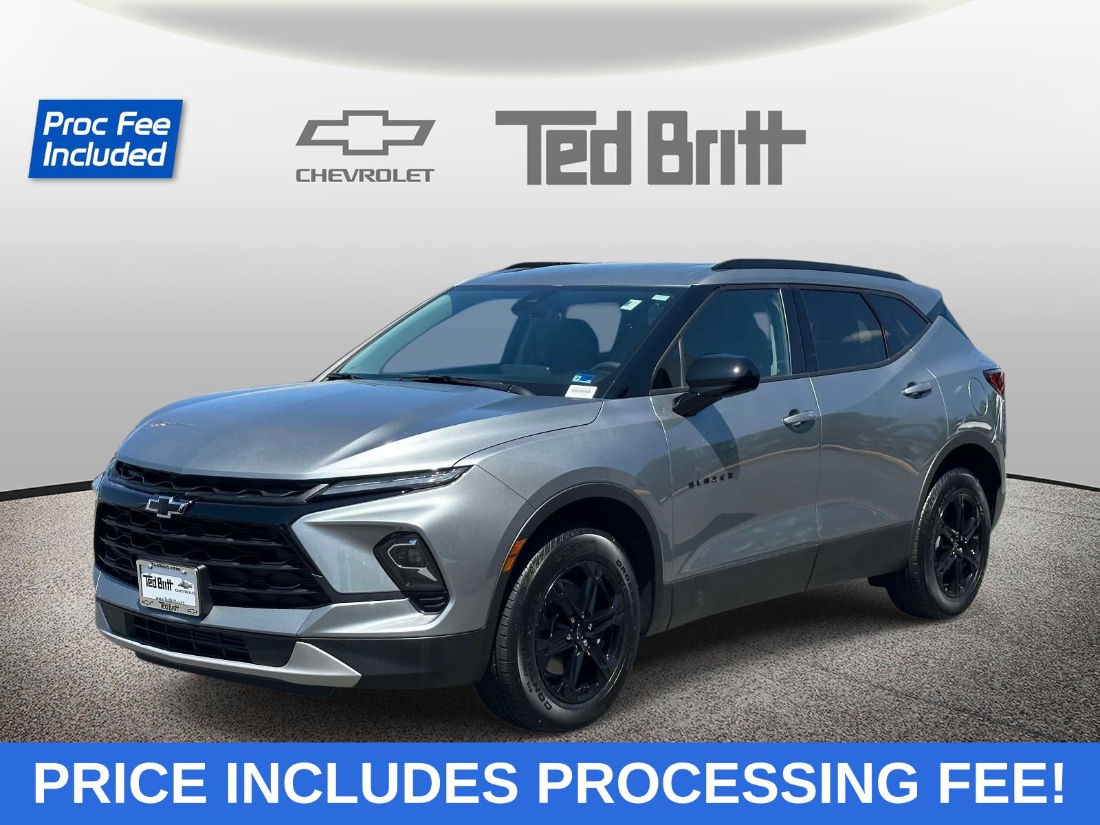 Sterling Gray Metallic 2025 Chevrolet Blazer SUV / Crossover All-Wheel Drive 9-Speed Automatic Overdrive
