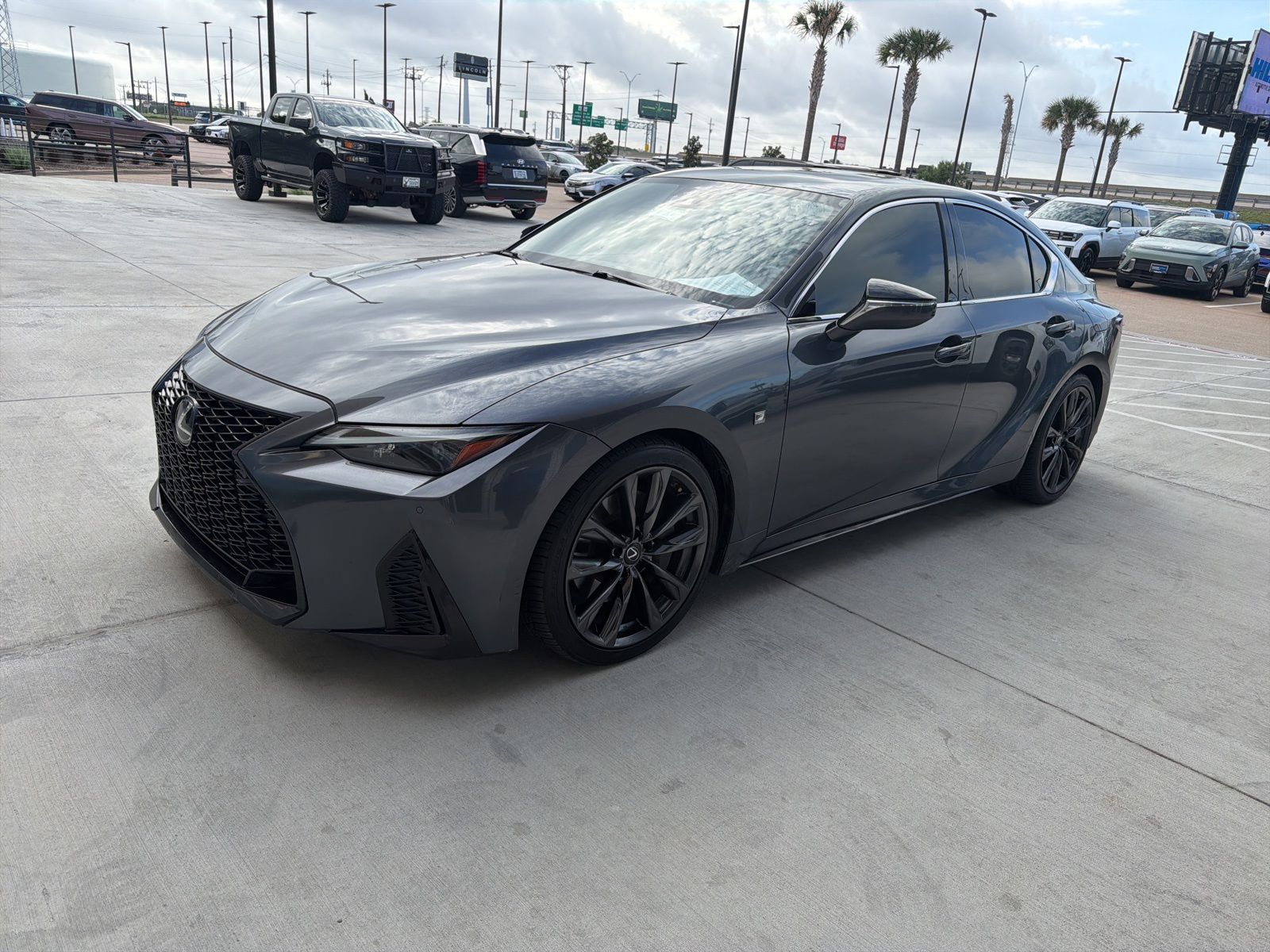 Cloudburst Gray 2022 Lexus IS 350 F Sport RWD Sedan Rear-Wheel Drive 8-Speed Automatic
