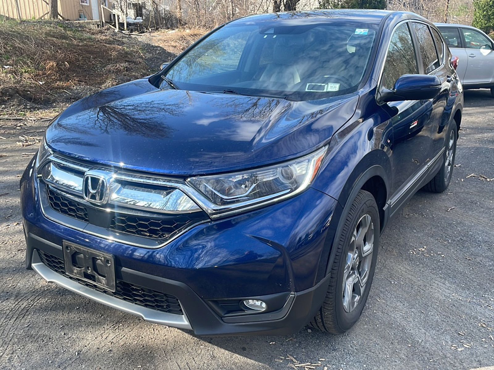 Black (Obsidian Blue Pearl) 2017 Honda CR-V EX-L AWD SUV / Crossover All-Wheel Drive Continuously Variable Transmission