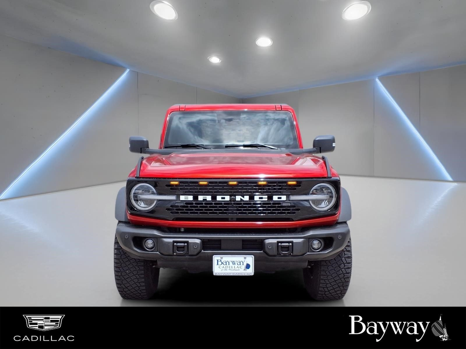 2023 Ford Bronco Wildtrak Red at EAG Ford Navasota