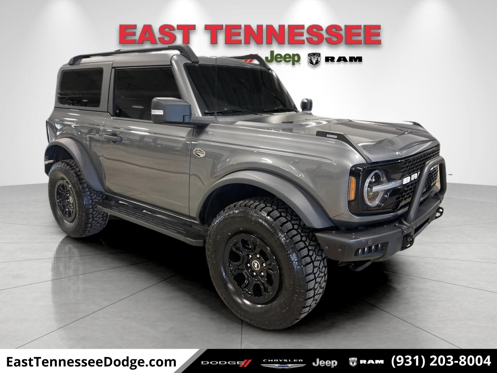 Gray Metallic 2022 Ford Bronco SUV / Crossover Four-Wheel Drive Automatic