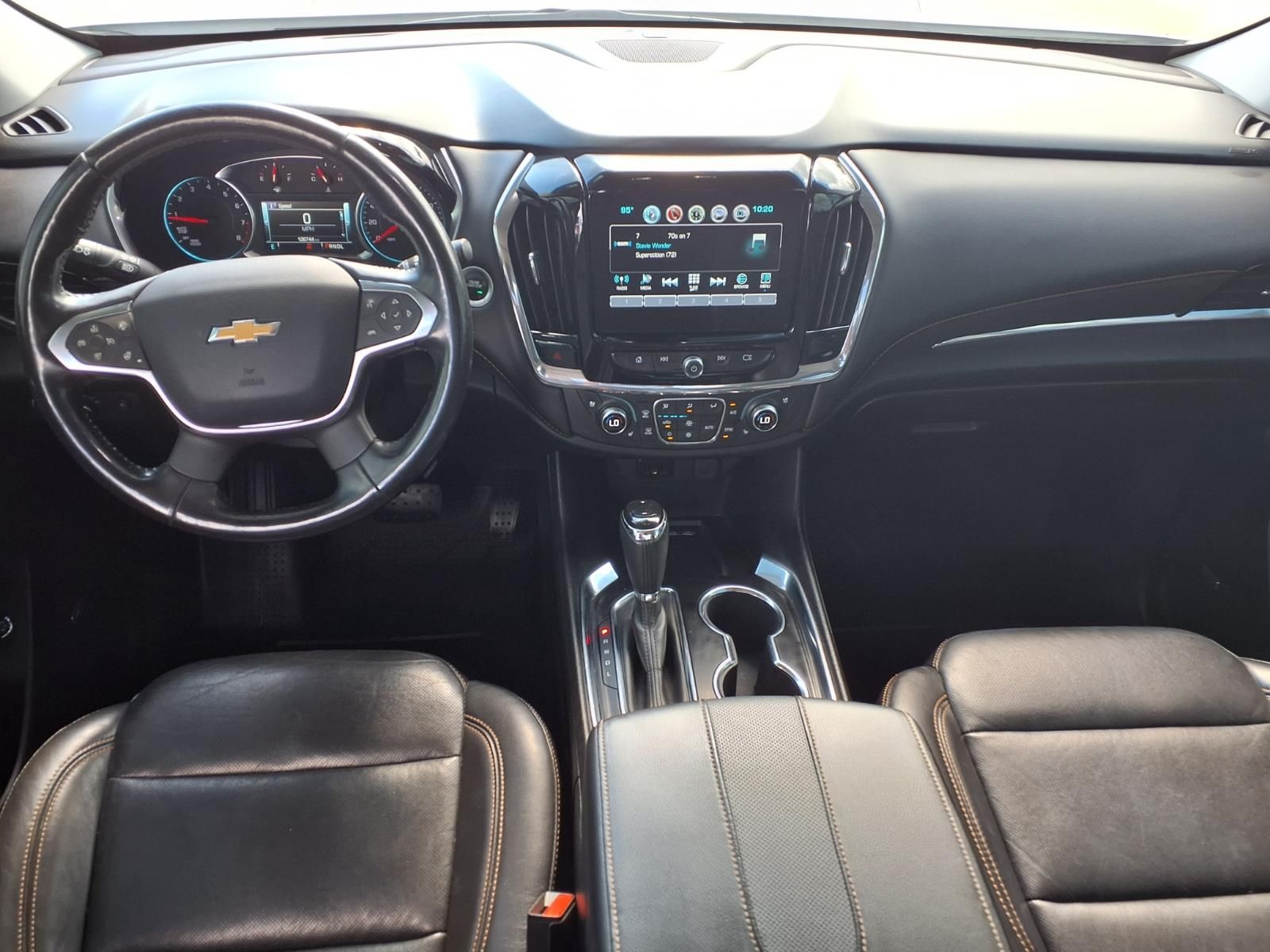 2019 Chevrolet Traverse Premier White at DeMontrond Gulf Freeway
