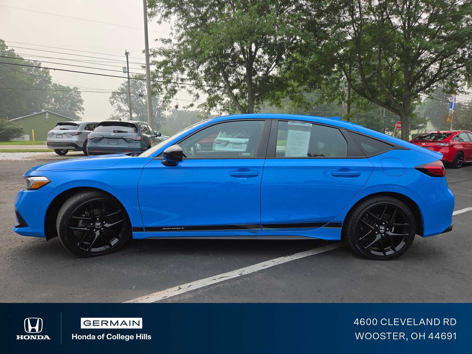Certified Used 2023 Blue Honda Sport image 10