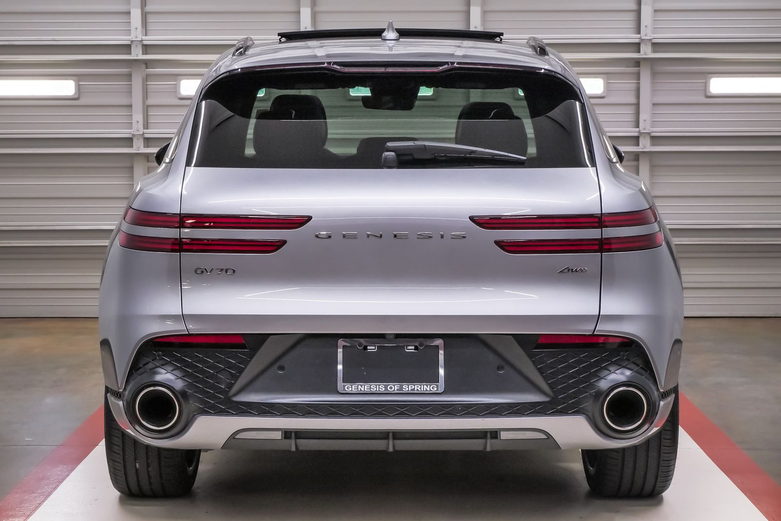2024 Genesis GV70 2.5T Sport Prestige Silver at Genesis of Spring