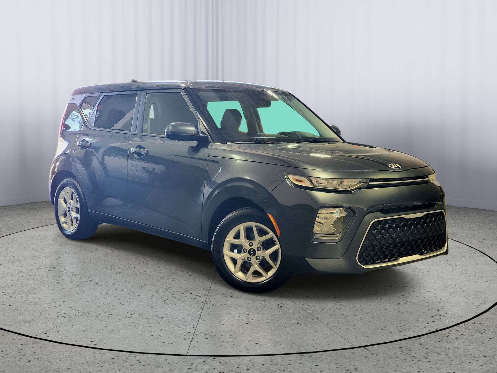 Gravity Gray 2021 Kia Soul SUV / Crossover Front-Wheel Drive Continuously Variable Transmission
