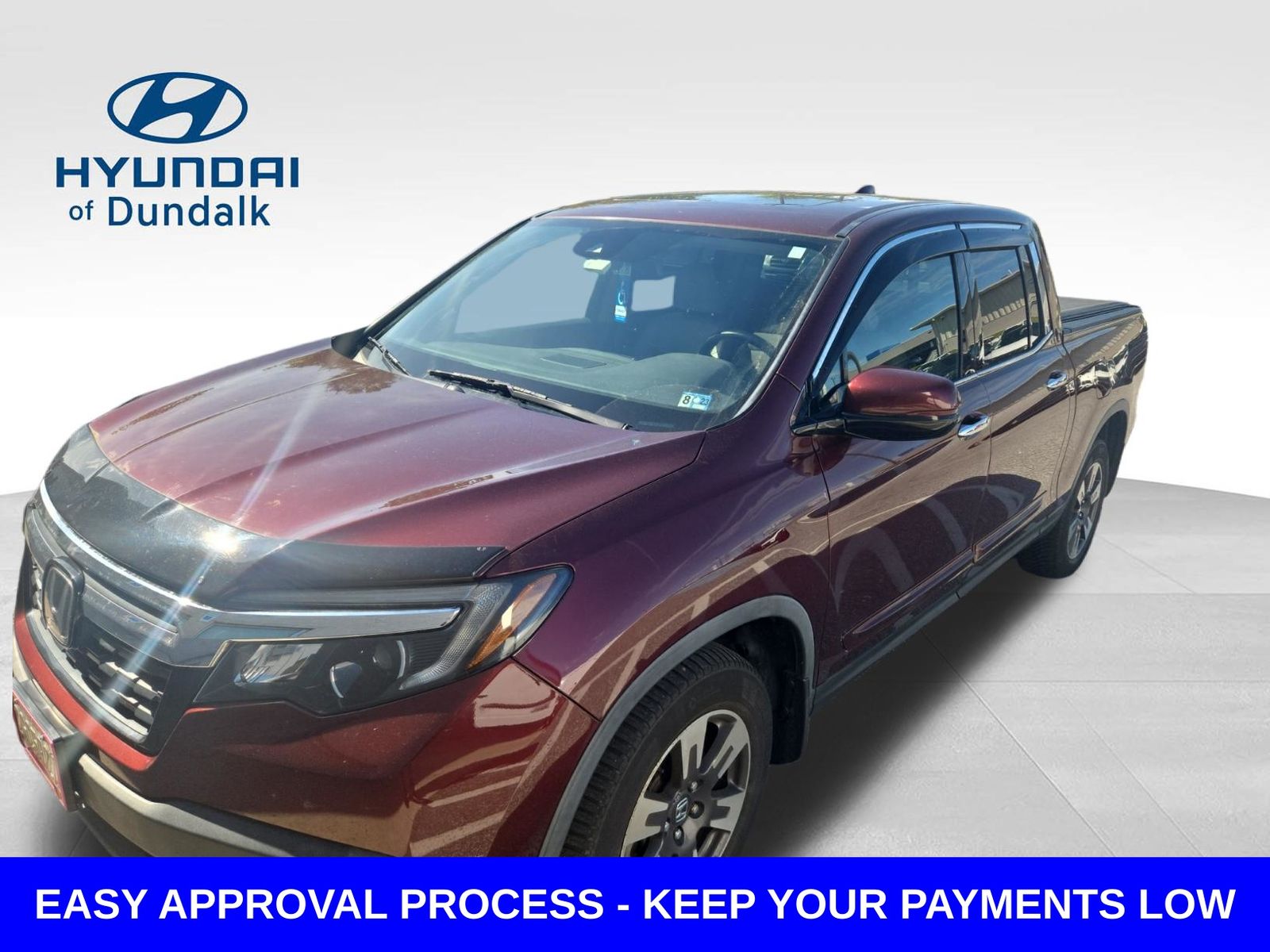 Red (Deep Scarlet Pearl) 2017 Honda Ridgeline RTL-E AWD Pickup Truck All-Wheel Drive 6-Speed Automatic