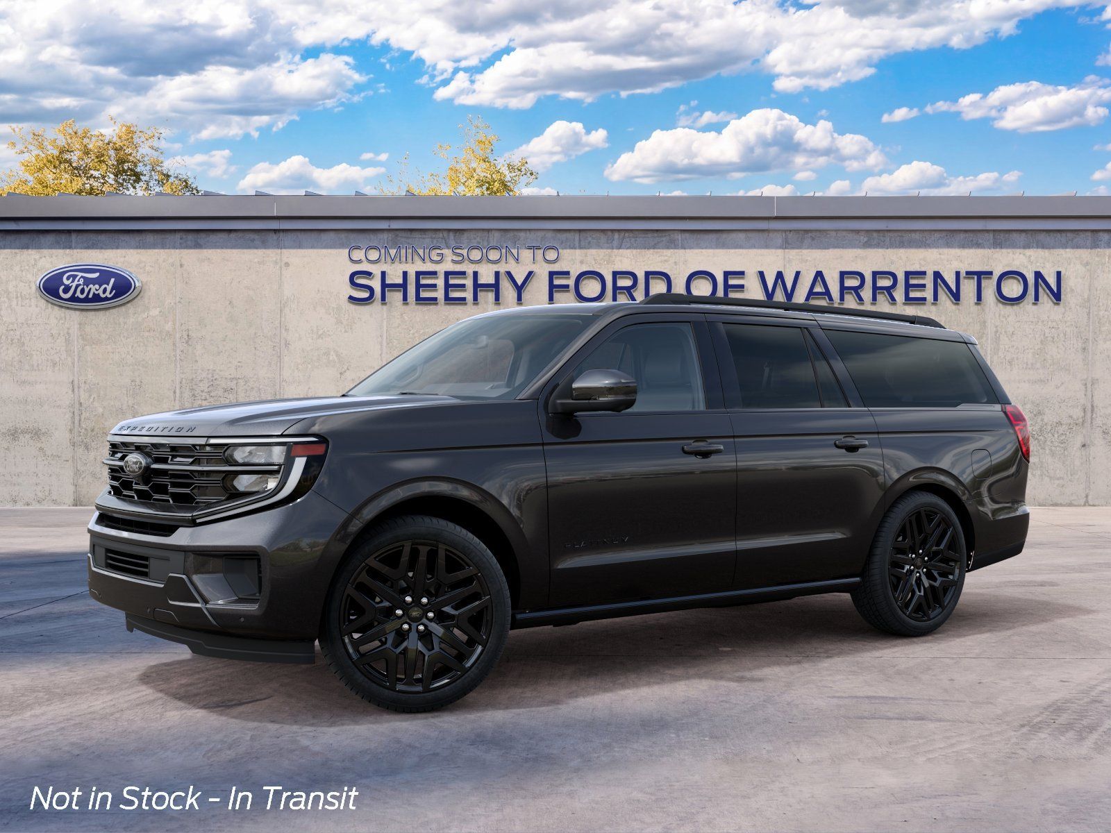 New 2027 Dark Matter Gray Metallic Ford Platinum image 3