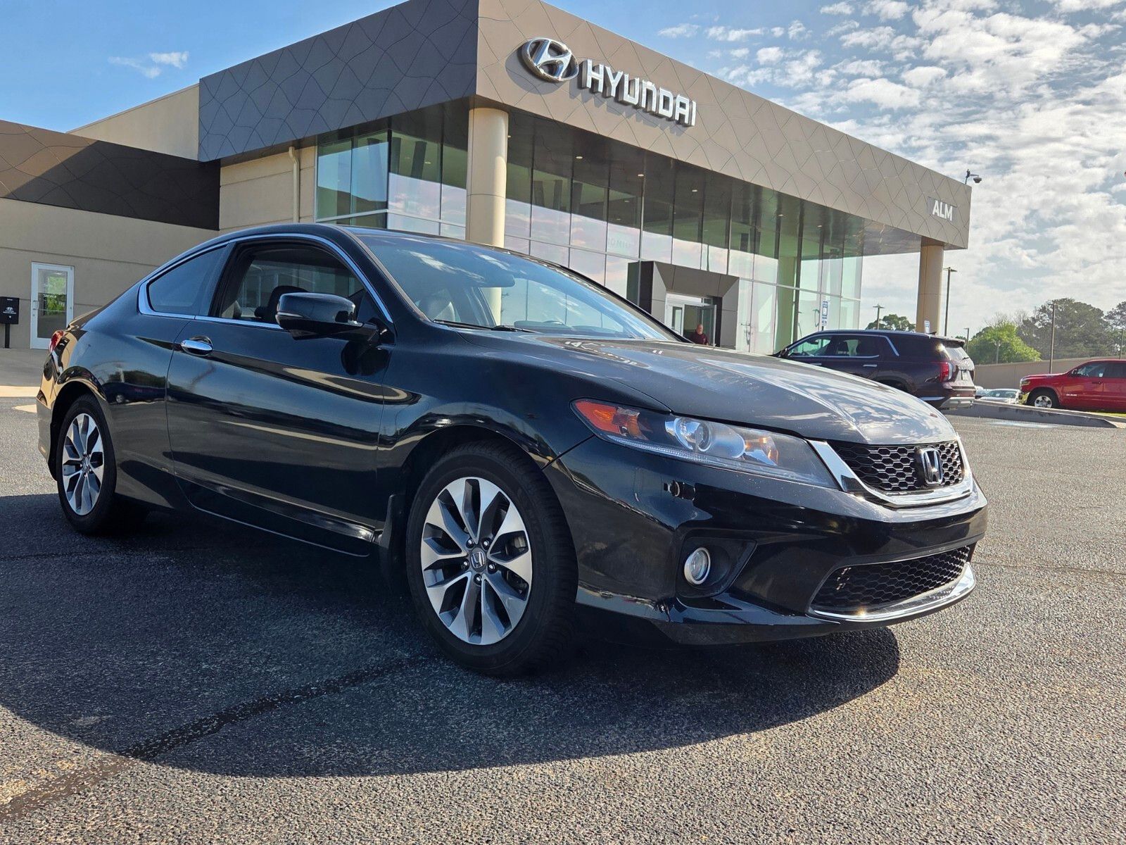 Black 2013 Honda Accord Coupe EX-L Coupe Front-Wheel Drive Continuously Variable Transmission