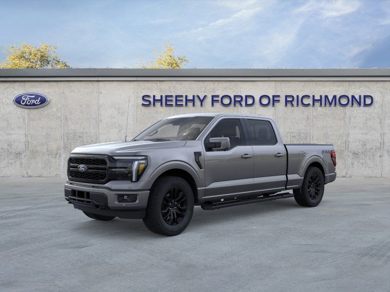 New 2026 Carbonized Gray Metallic Ford Lariat image 2