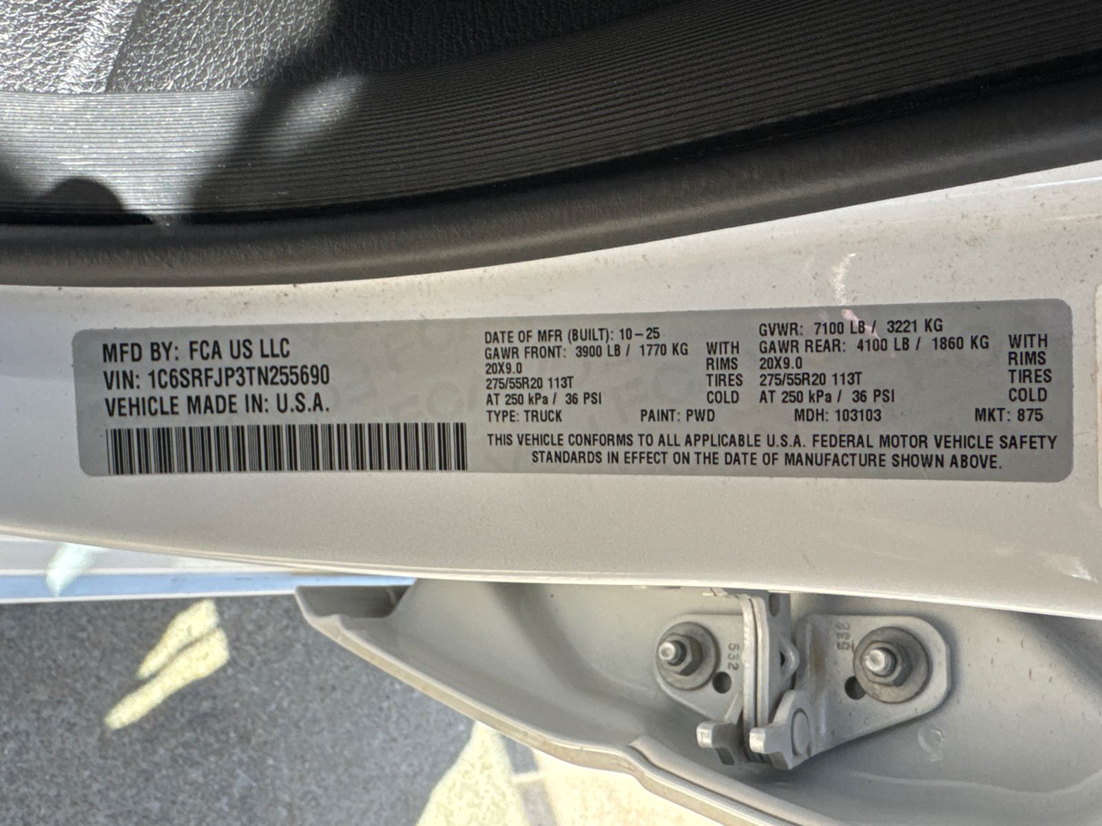 Used 2026 White Ram Laramie image 32