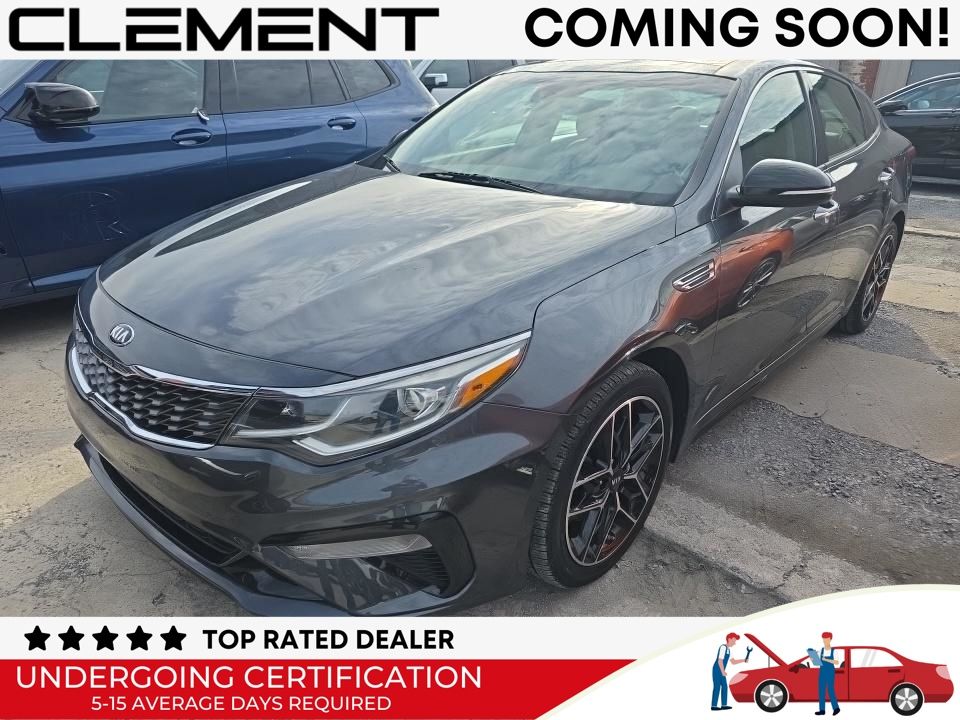 Gravity Gray 2020 Kia Optima Sedan 6-Speed Automatic