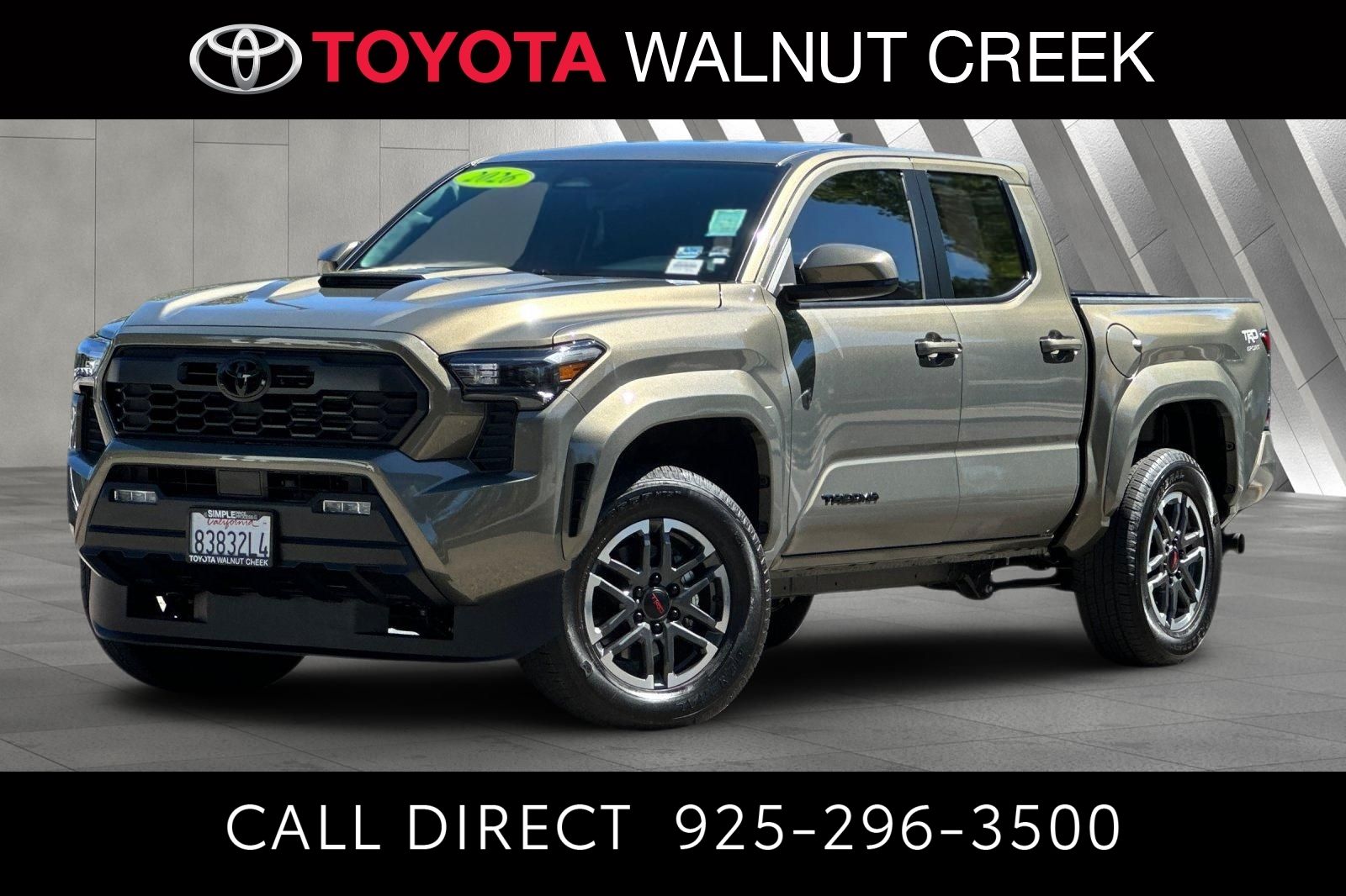 Bronze Oxide 2026 Toyota Tacoma Pickup Truck Four-Wheel Drive 8-Speed Automatic