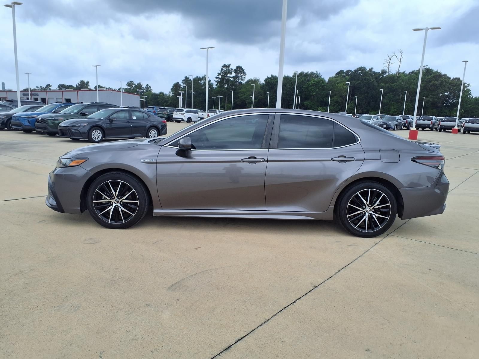2021 Toyota Camry Hybrid SE Gray at Bayway Cadillac Southwest