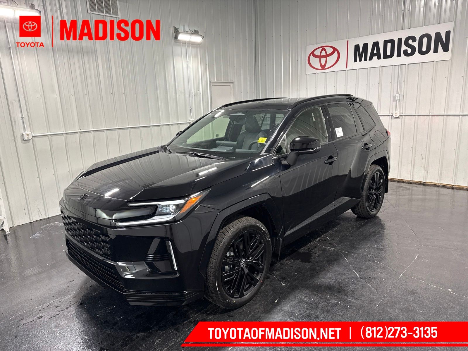 Midnight Black Metallic 2026 Toyota RAV4 SUV / Crossover All-Wheel Drive Continuously Variable Transmission