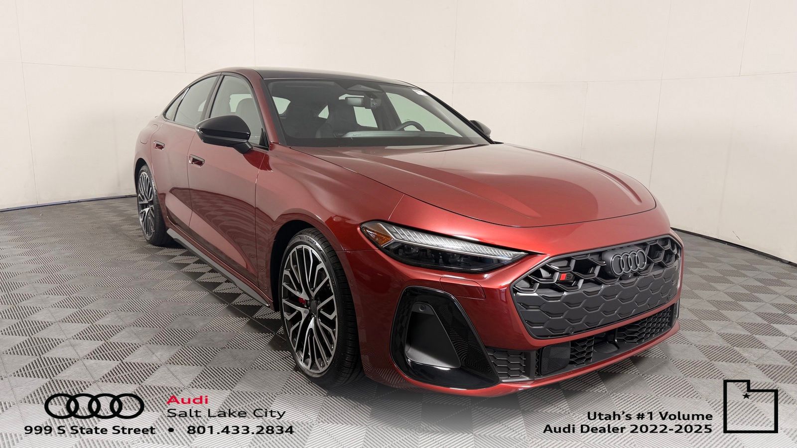 Grenadine Red Metallic 2026 Audi S5 Sedan All-Wheel Drive 7-Speed Automatic
