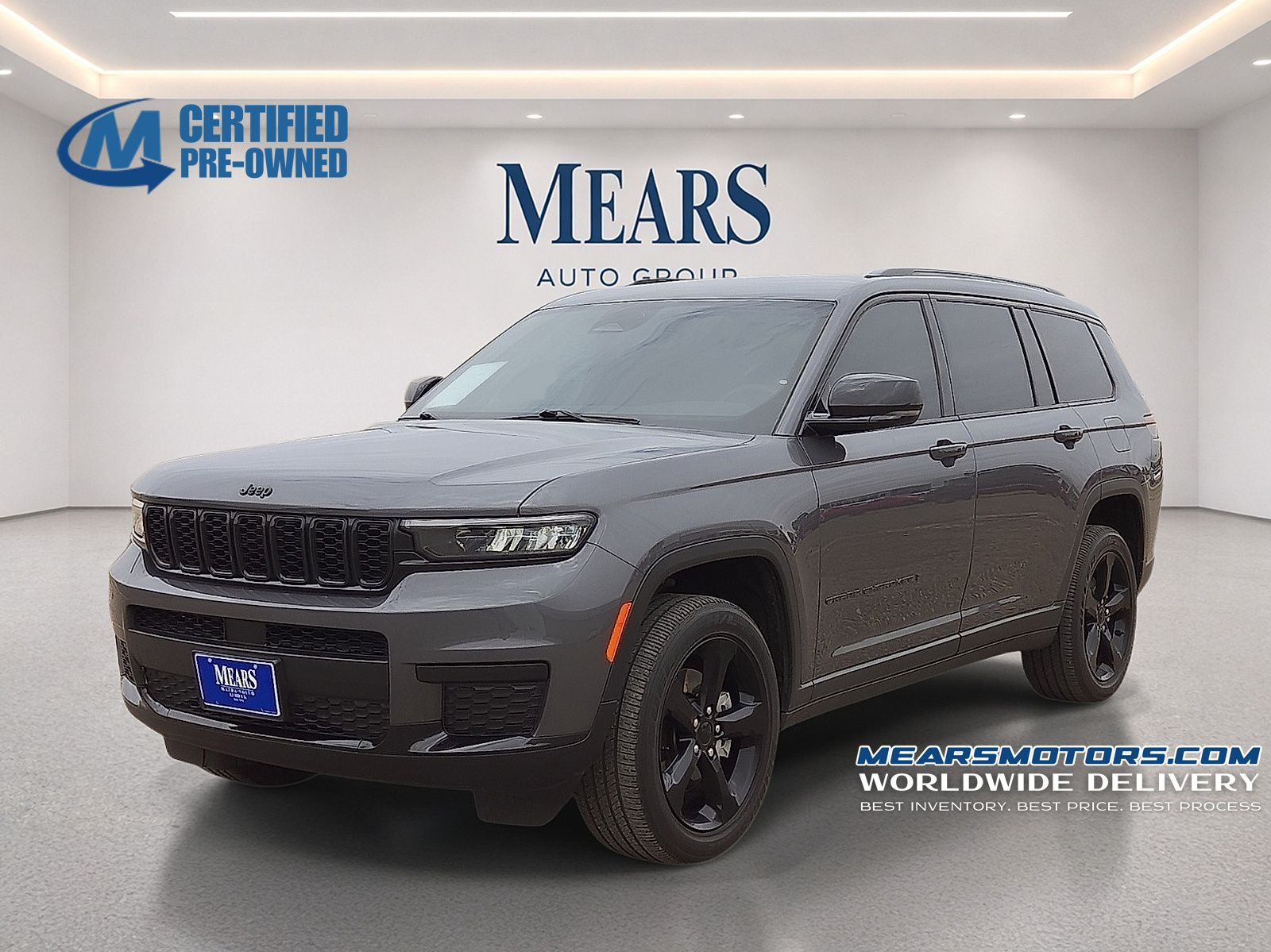Baltic Gray Metallic Clearcoat 2024 Jeep Grand Cherokee L SUV / Crossover Four-Wheel Drive 8-Speed Automatic