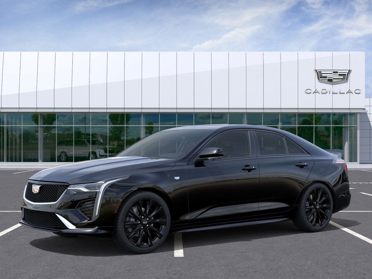 new 2026 Cadillac CT4 car, priced at $58,135