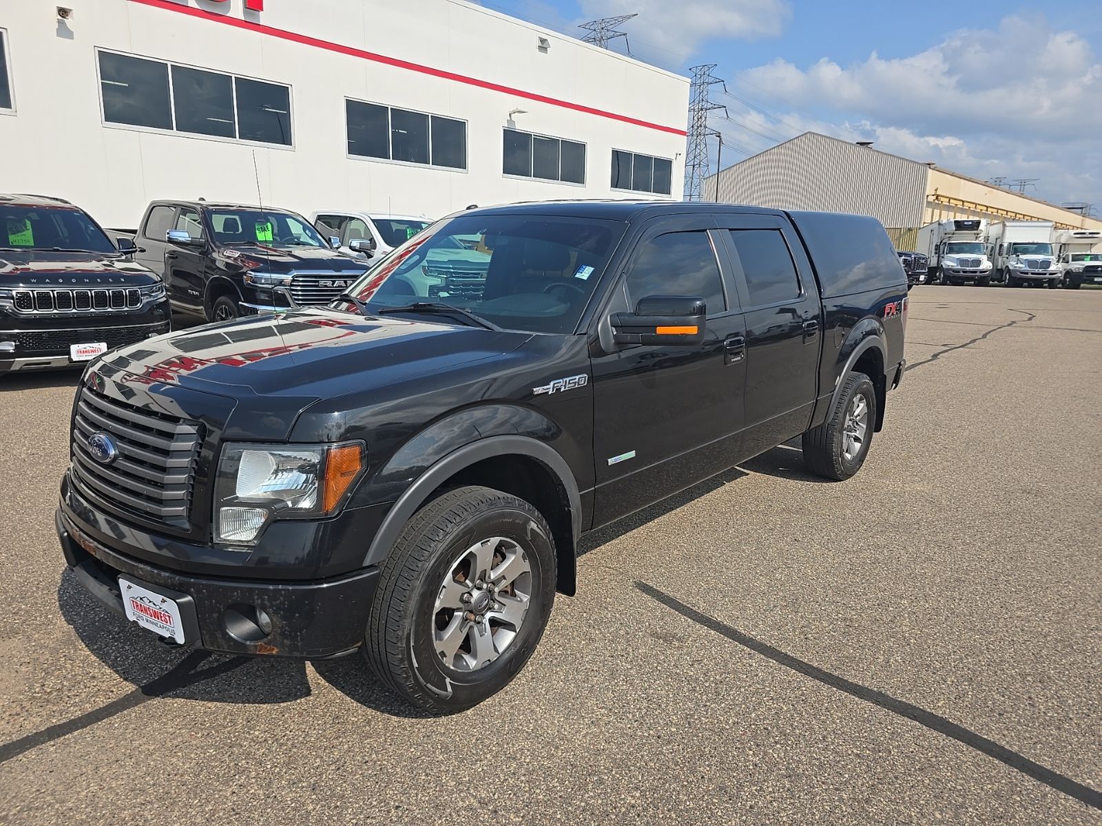 Tuxedo Black Metallic 2012 Ford F-150 Pickup Truck Four-Wheel Drive 6-Speed Automatic