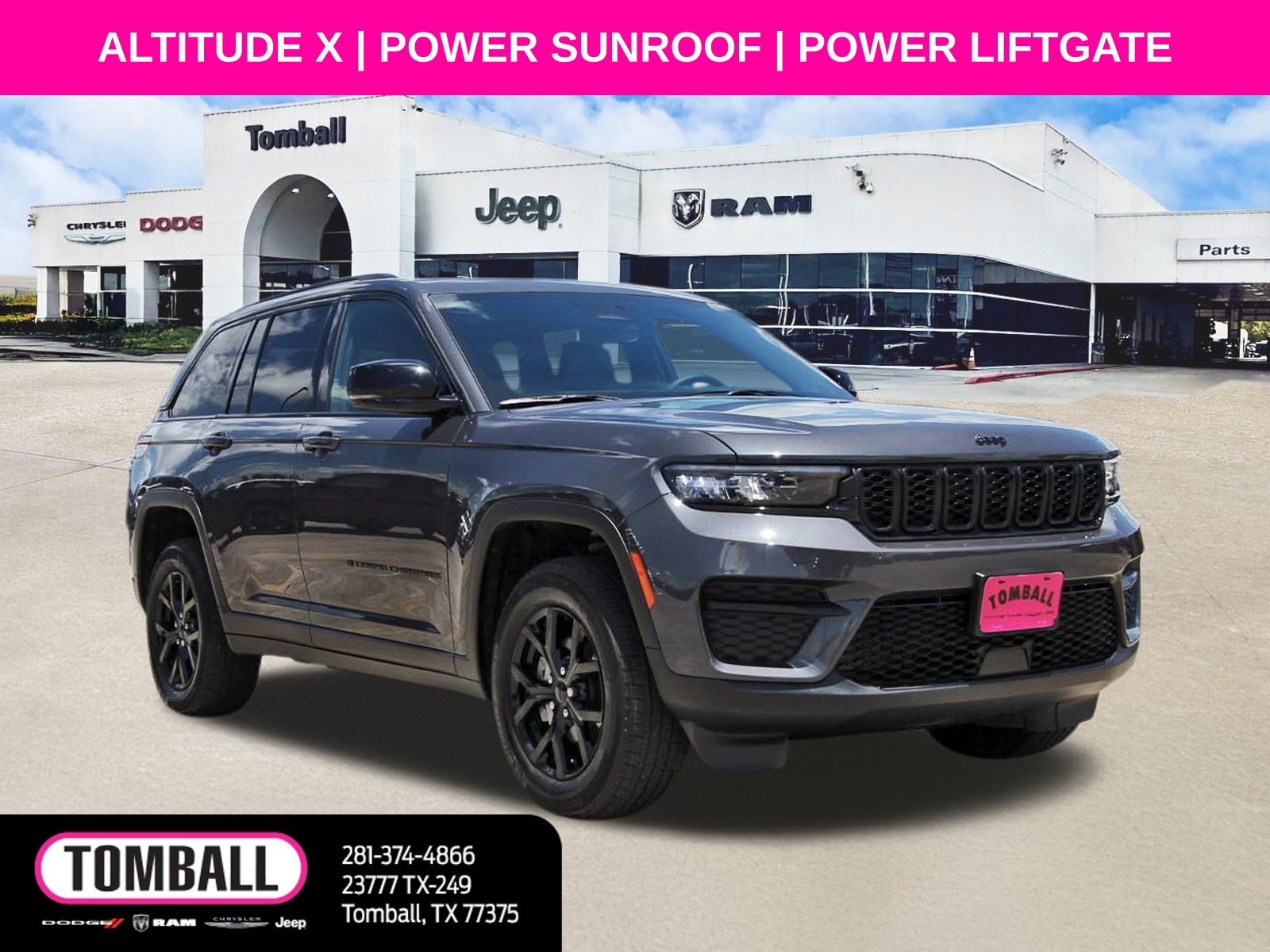 Baltic Gray Metallic Clearcoat 2025 Jeep Grand Cherokee SUV / Crossover 4X2 8-Speed Automatic