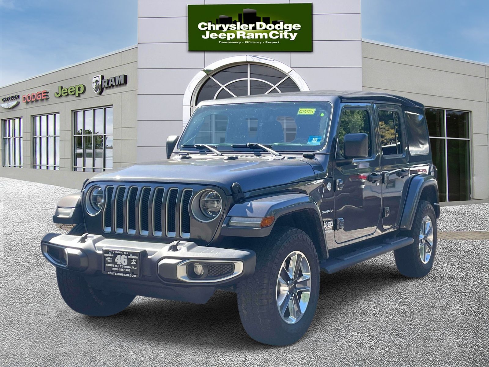Gray (Granite Crystal Metallic Clearcoat) 2021 Jeep Wrangler SUV / Crossover Four-Wheel Drive 6-Speed Manual