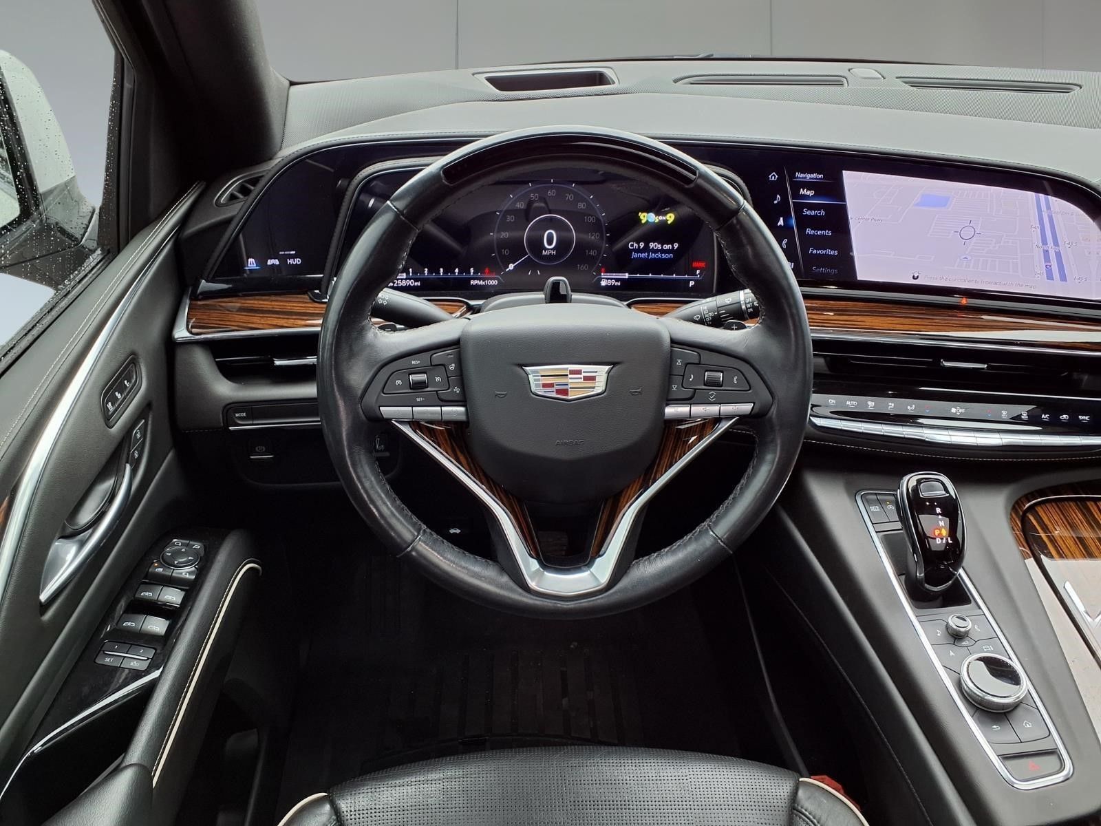 2022 Cadillac Escalade ESV Premium White at DeMontrond Automotive Group