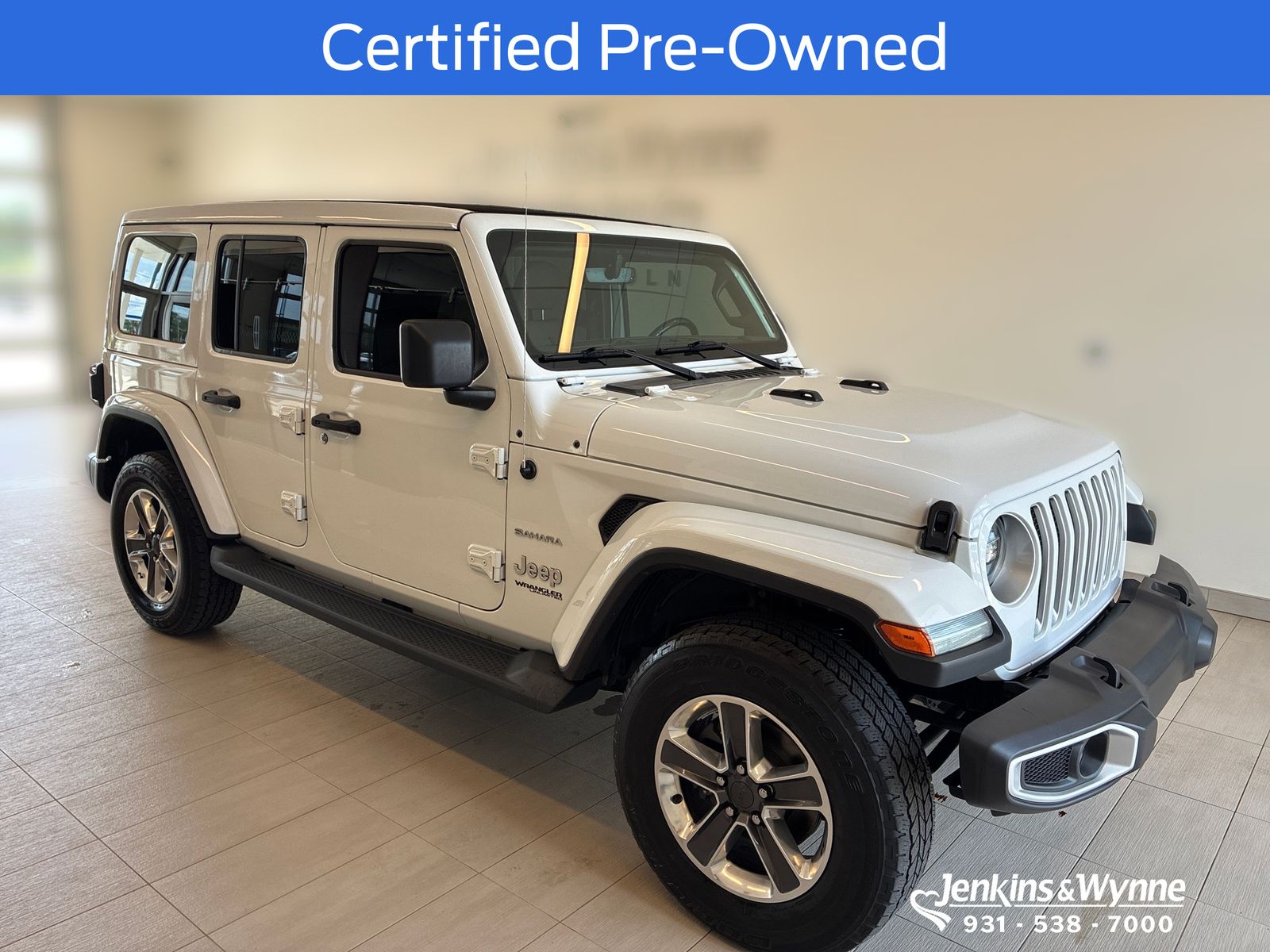 Bright White Clearcoat 2020 Jeep Wrangler SUV / Crossover Four-Wheel Drive 8-Speed Automatic