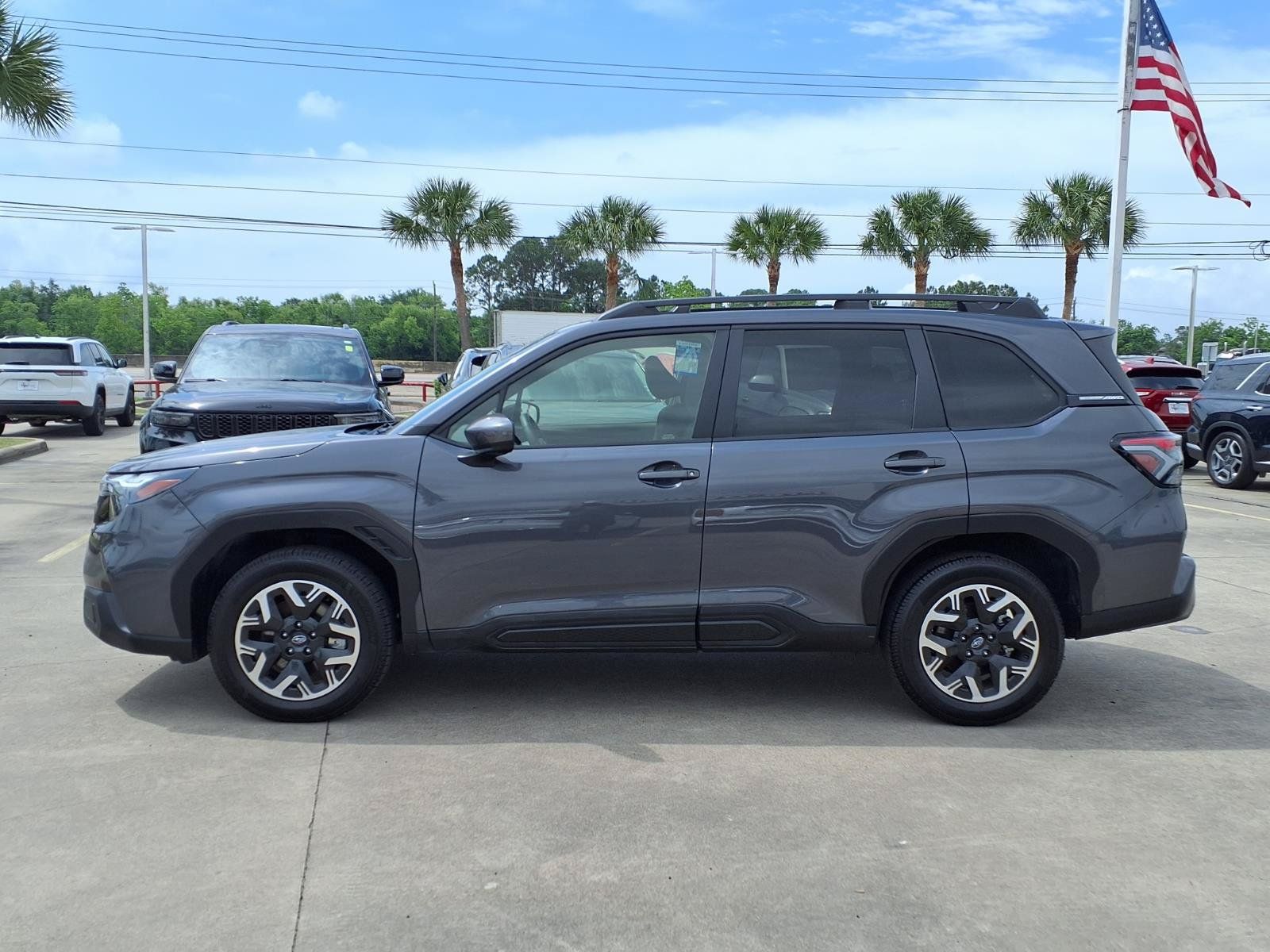 2025 Subaru Forester Premium Gray at AutoSavvy Houston Northwest