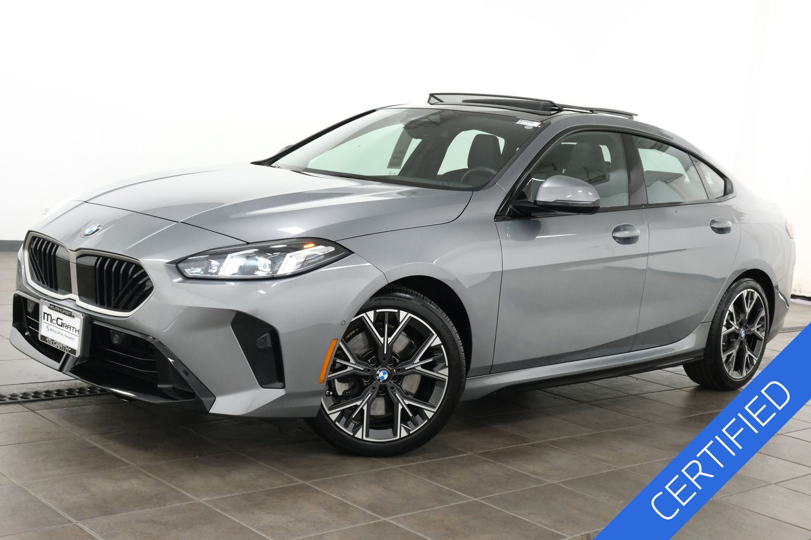 Skyscraper Gray Metallic 2025 BMW 2 Series Sedan All-Wheel Drive 7-Speed Automatic