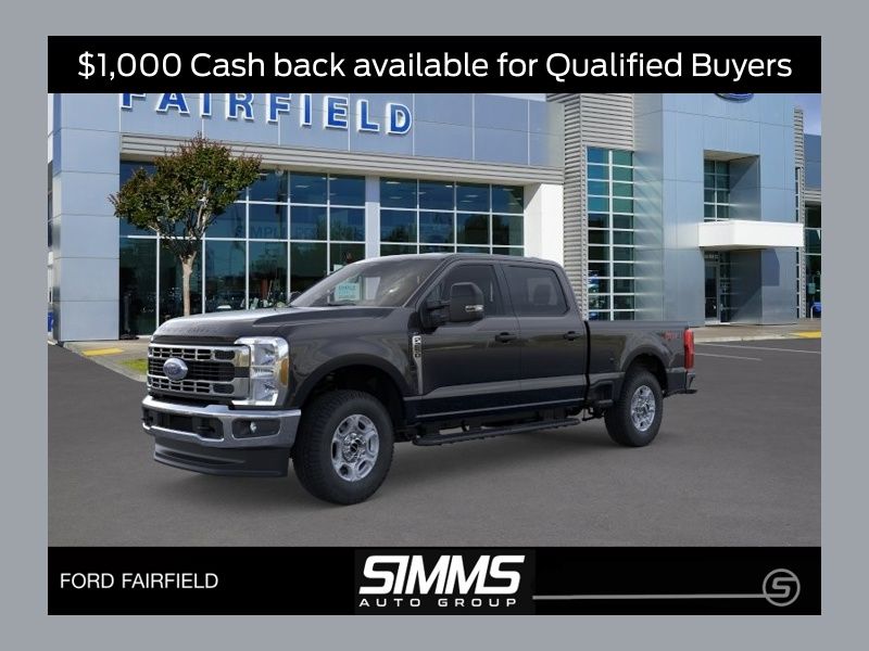 Agate Black Metallic 2026 Ford F-250 Super Duty Pickup Truck Four-Wheel Drive Automatic