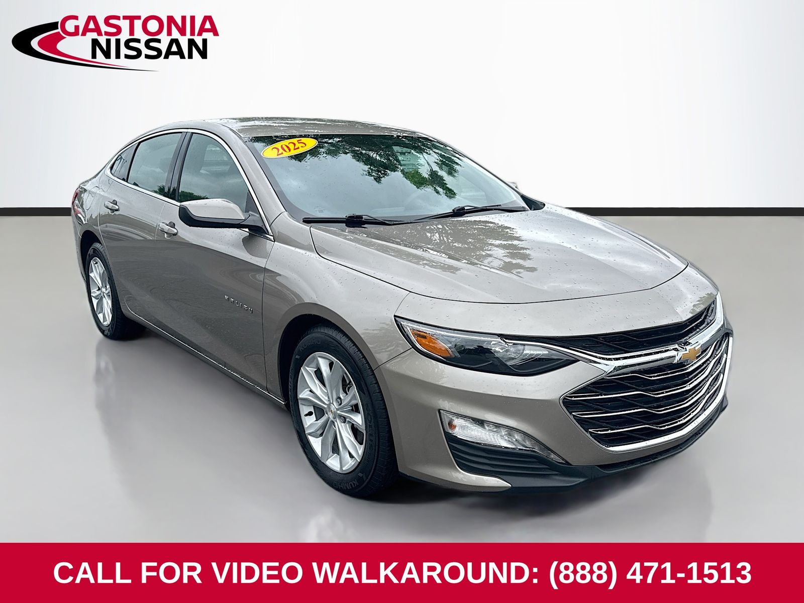 Mineral Gray Metallic 2025 Chevrolet Malibu Sedan Front-Wheel Drive Continuously Variable Transmission