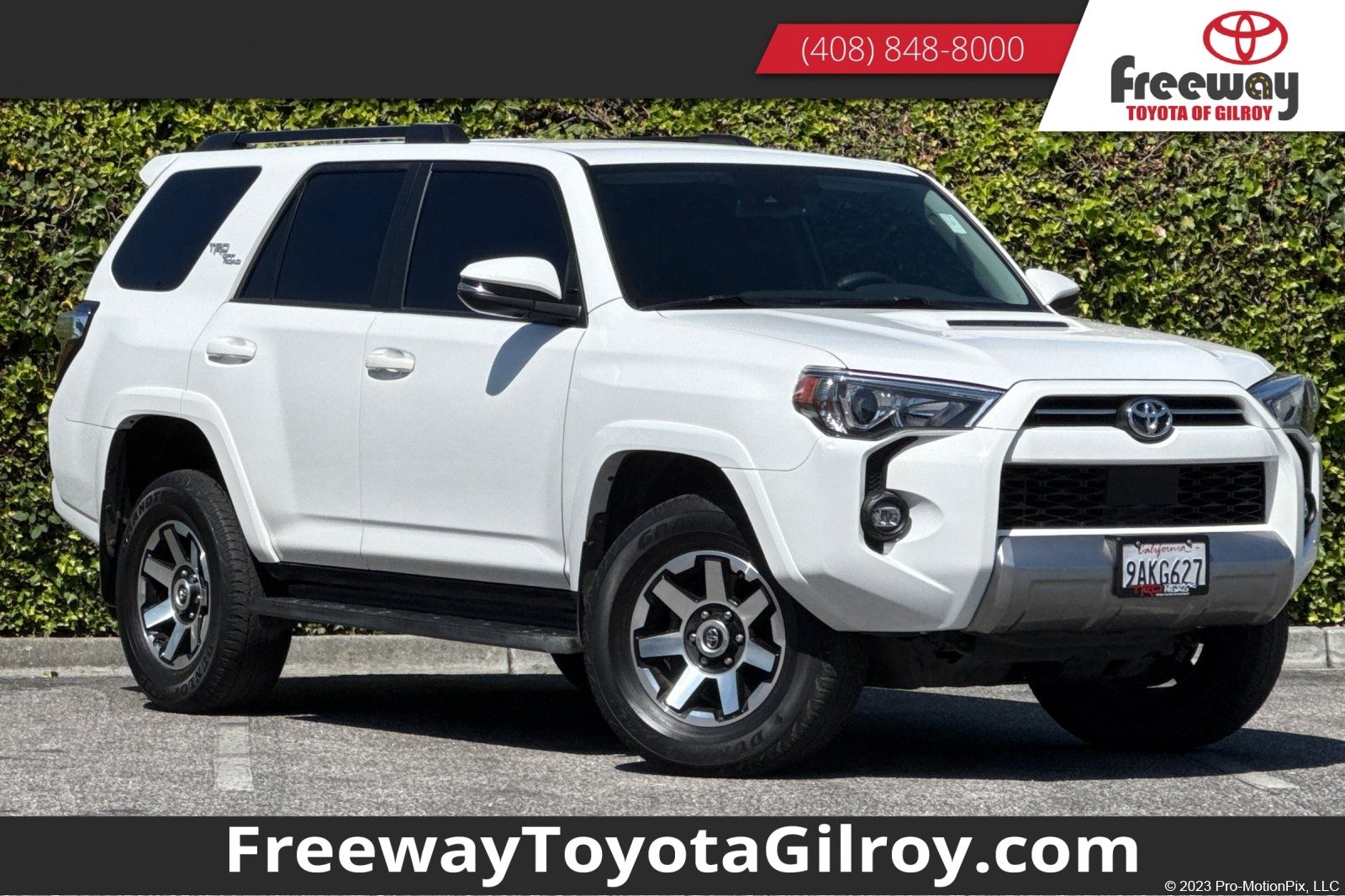 White 2022 Toyota 4Runner TRD Off-Road Premium 4WD SUV / Crossover Four-Wheel Drive 5-Speed Automatic
