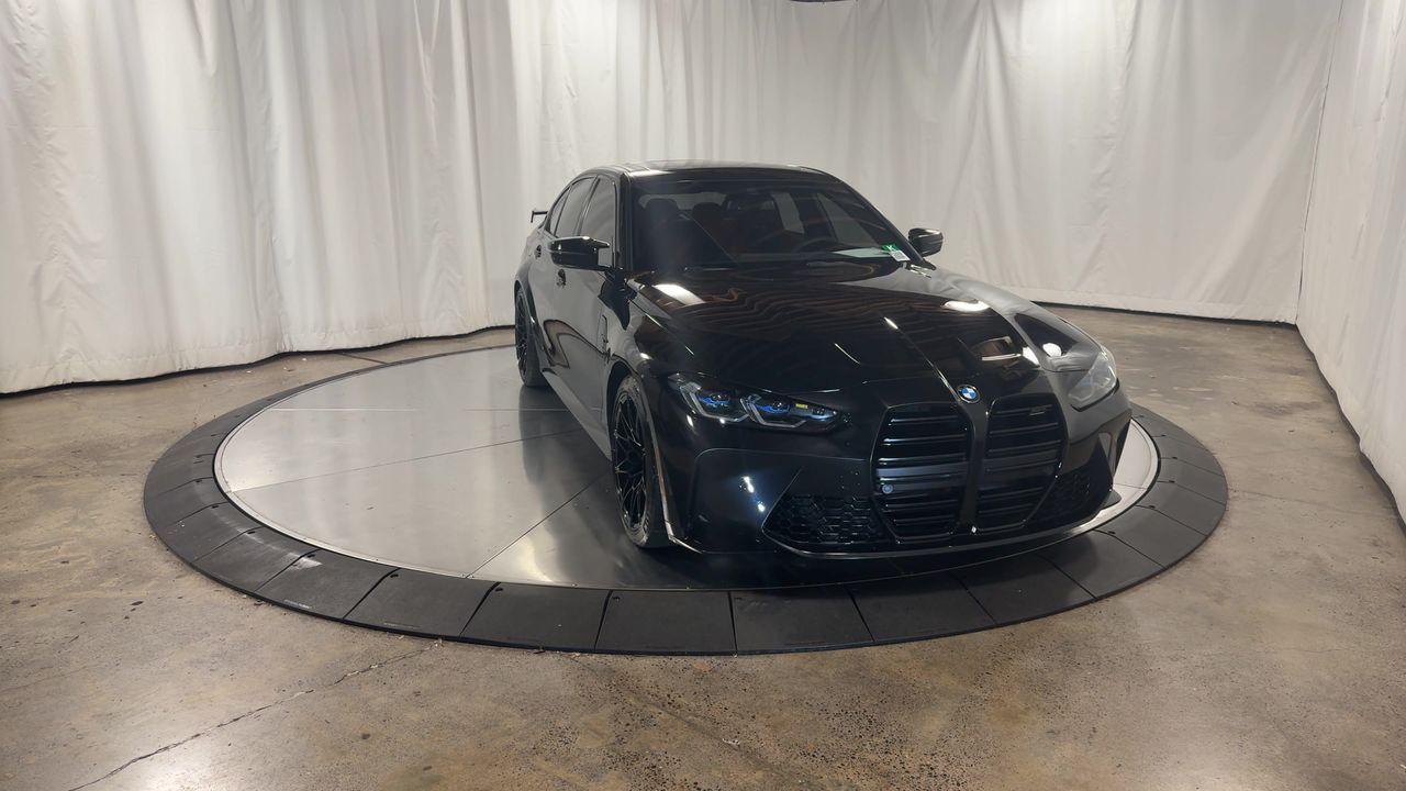 Used Black Sapphire Metallic 2023 BMW M3 Competition for