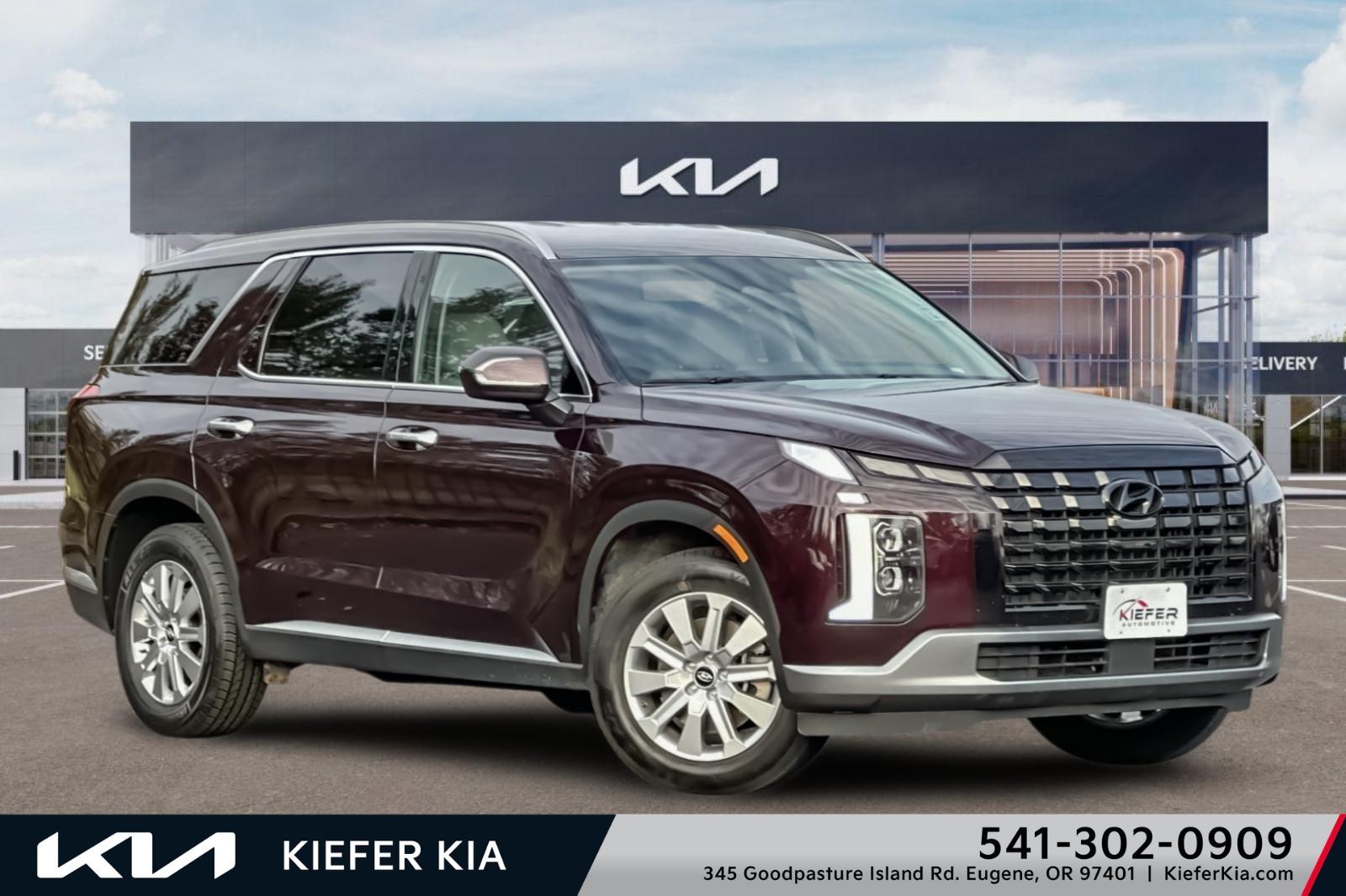 Red (Sierra Burgundy) 2024 Hyundai Palisade SUV / Crossover All-Wheel Drive 8-Speed Automatic