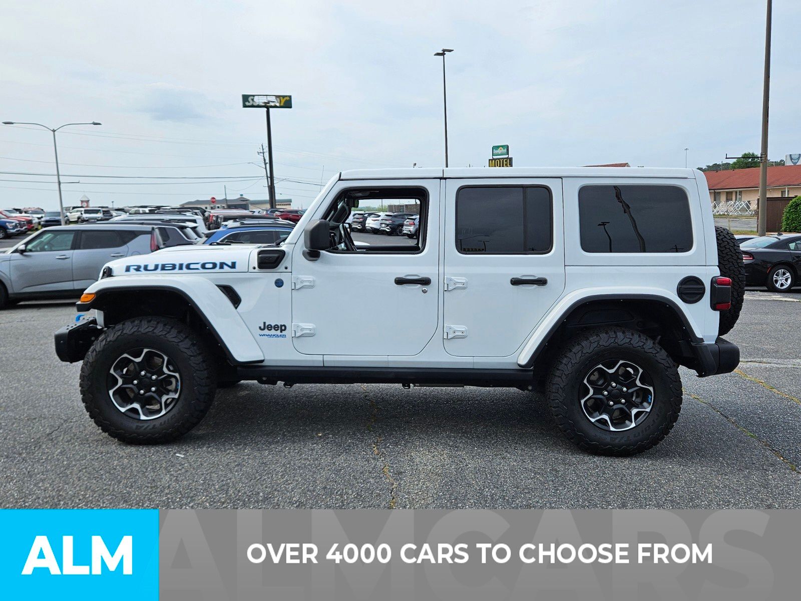 Used 2022 Jeep Wrangler Unlimited Rubicon 4XE with VIN 1C4JJXR62NW122509 for sale in Perry, GA