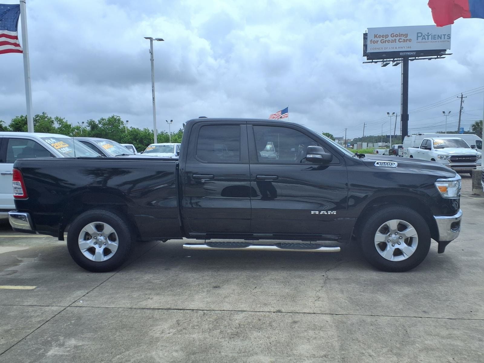 2021 Ram 1500 Big Horn/Lone Star Black at River Oaks CDJR