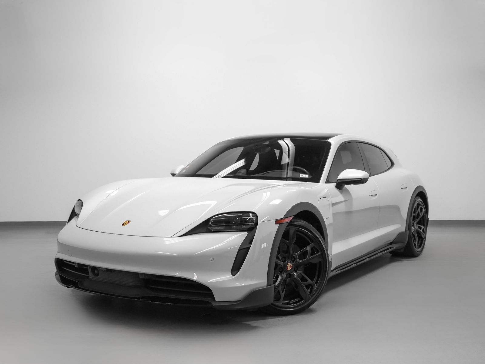 Gray (Ice Grey Metallic) 2023 Porsche Taycan 4 Cross Turismo Wagon AWD Wagon All-Wheel Drive 2-Speed Automatic