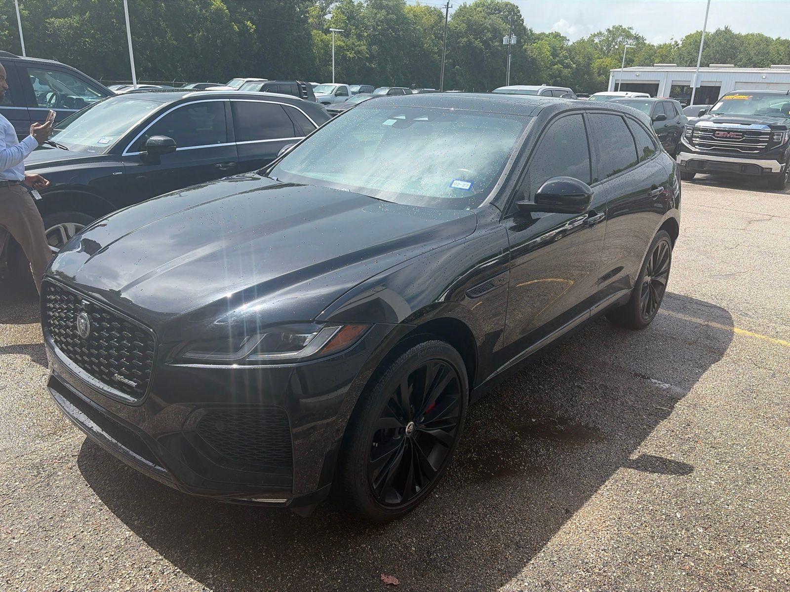 Santorini Black Metallic 2024 Jaguar F-PACE SUV / Crossover All-Wheel Drive 8-Speed Automatic