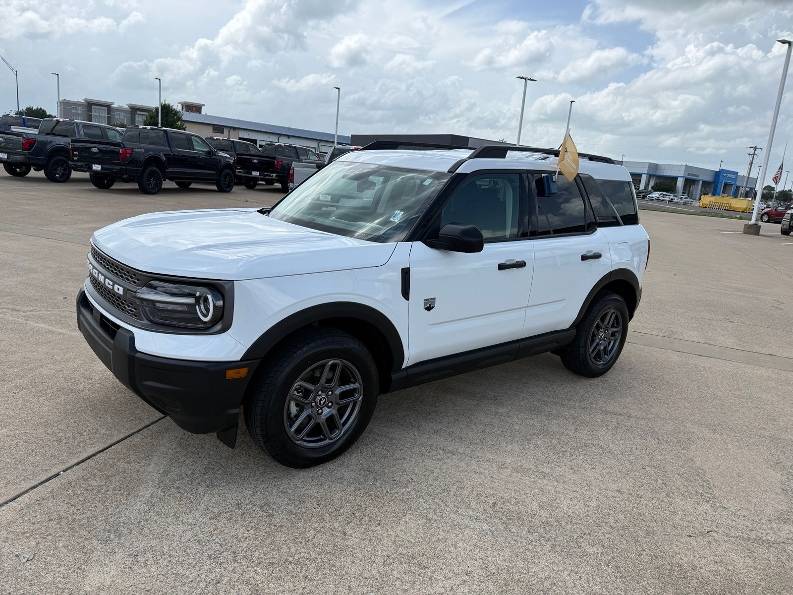Oxford White 2025 Ford Bronco Sport SUV / Crossover All-Wheel Drive 8-Speed Automatic